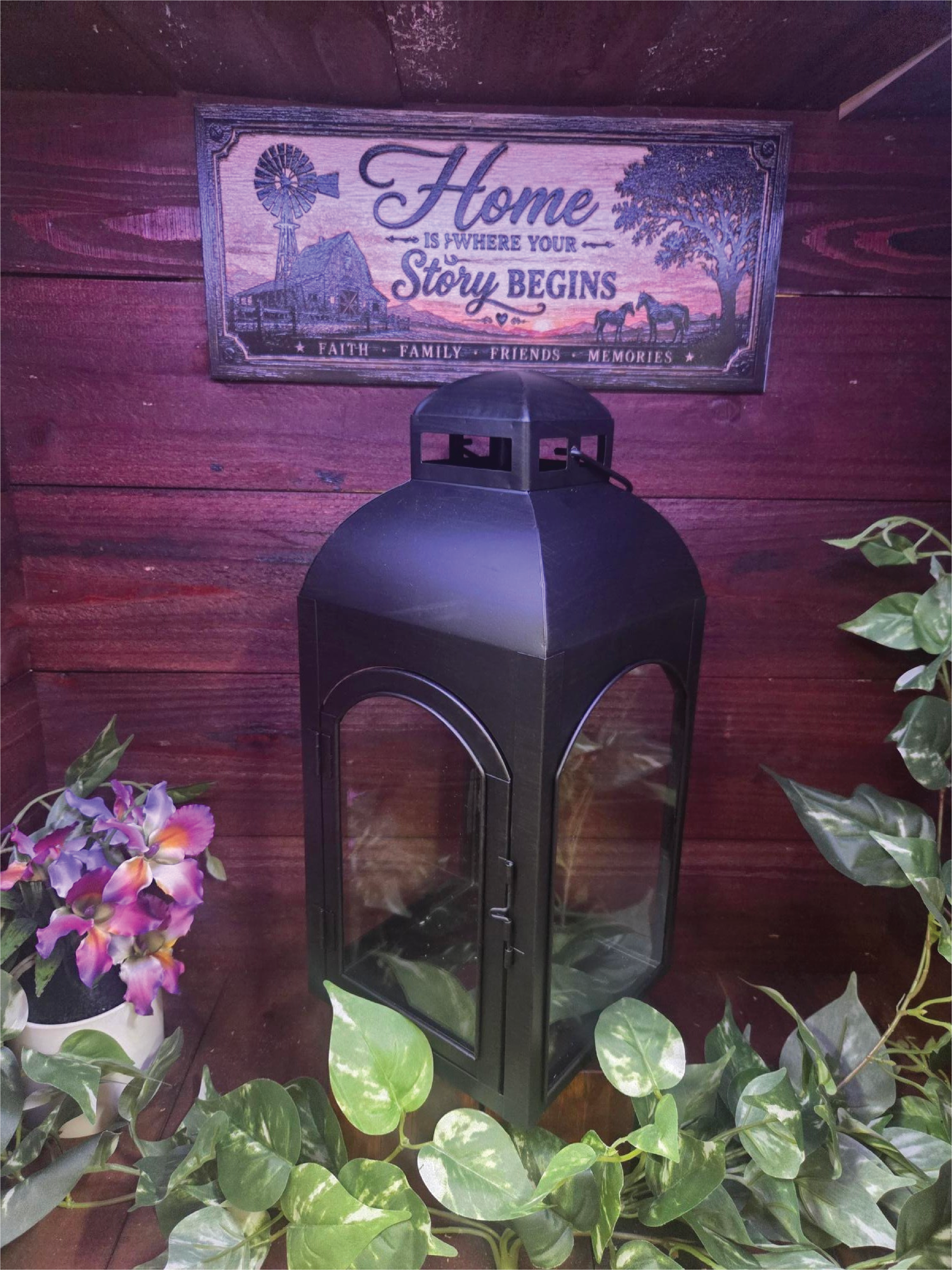 Custom Memory Lantern – Design Your Own Four-Sided Keepsake