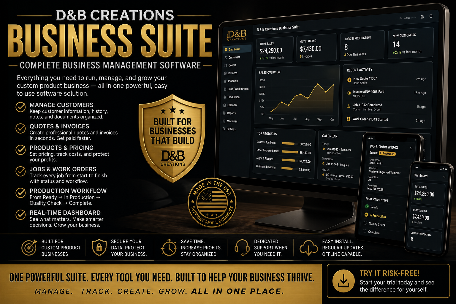D&B Creations Business Suite